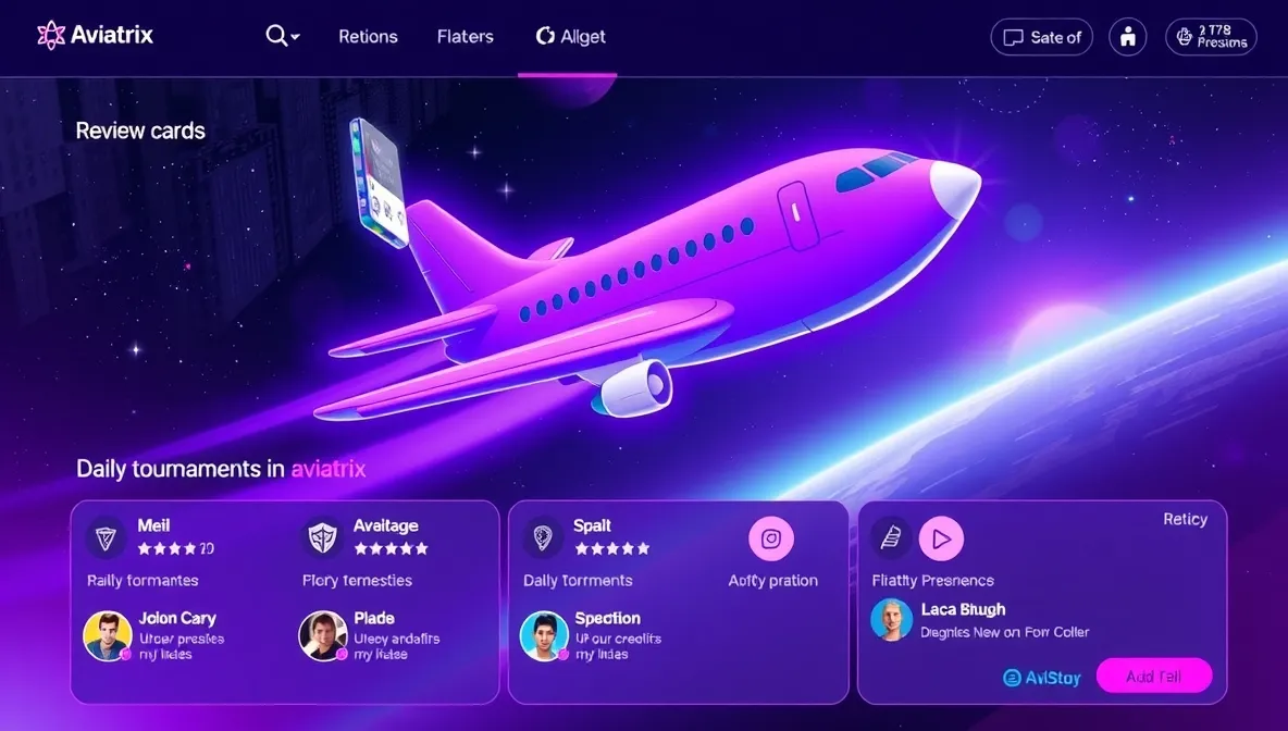 Daily tournaments at Aviatrix